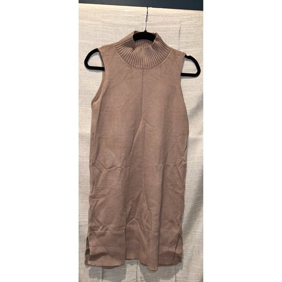 NWOT Chang Yun Women's Sleeveless Turtleneck Sweater Dresses  size S - Picture 5 of 7